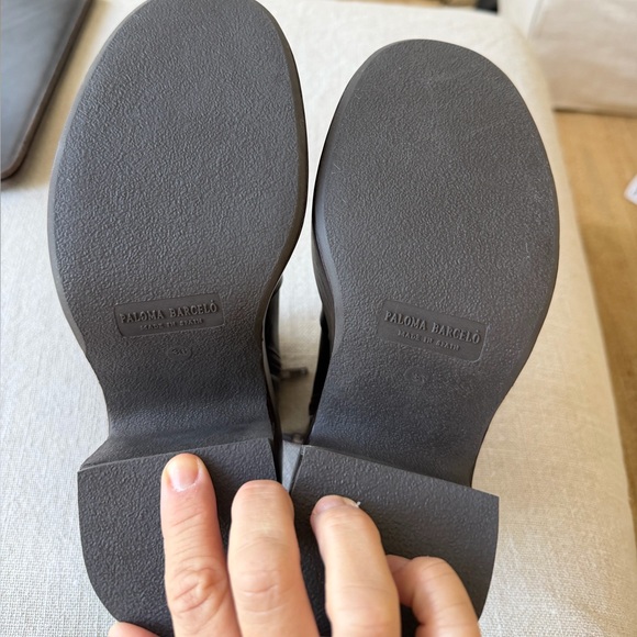 Free People NWT Paloma Barcelo Brown high Heel Platform Boot comfortable HOT❤️🌈 - Picture 5 of 11